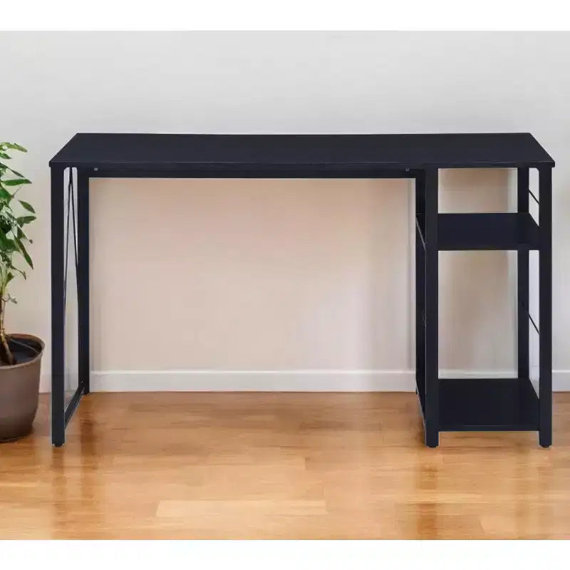 HomeRoots Bureau de style écritoire noir 47 po