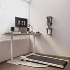 NAYSAYE Treadmill with Compact Design Supports 242lbs Capacity for Home Office Fitness, Pink, 49.2*20.47*4.92