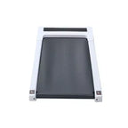 Tapis Roulant NAYSAYE au Design Compact Supporte une Capacité de 125kg pour la Forme à Domicile ou au Bureau, Blanc, 47.2*20.9*4.9