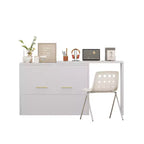 Lit escamotable format jumeau avec coussin pliable, lit coffre escamotable peu encombrant avec bureau à position réglable, Blanc/Gris - ModernLuxe