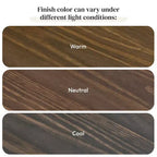 Now Furniture Chaises de salle à manger (lot de 2), chaises de cuisine modernes en bois massif