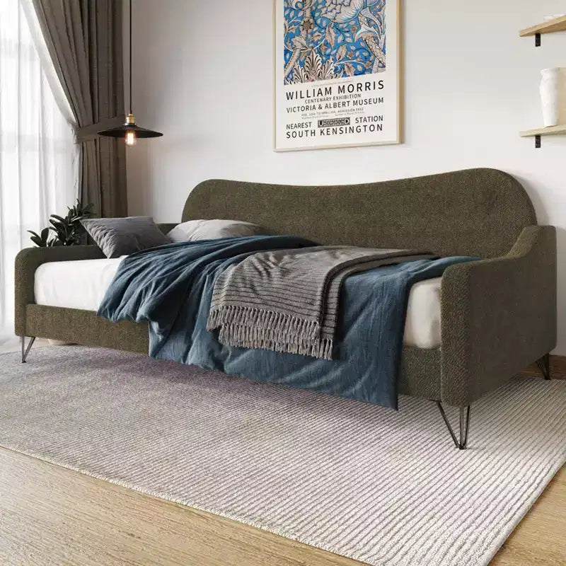 Lit de repos double rembourré Natty de Home Design