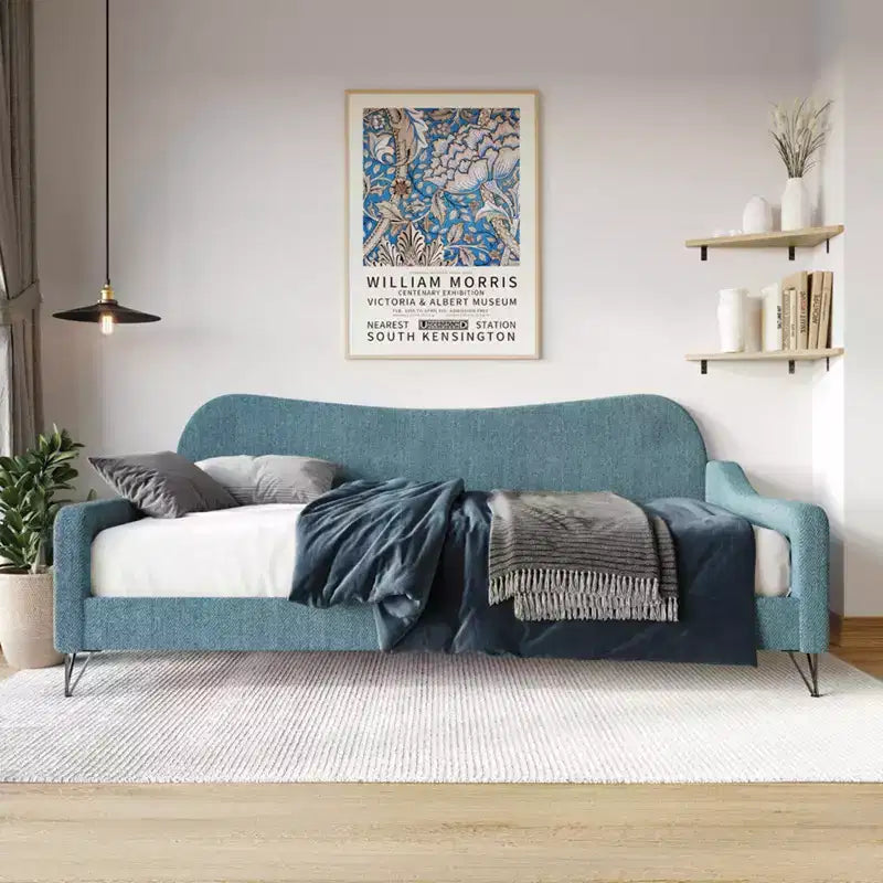 Lit de repos double rembourré Natty de Home Design