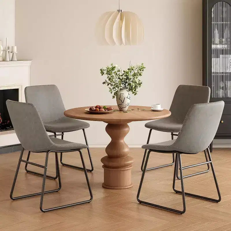 Pexfix Lot de 4 chaises de salle à manger en similicuir imperméable