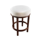 Meridian Furniture, Tabouret de comptoir Monette en velours crème