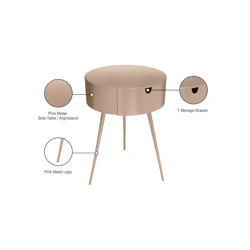 Meridian Furniture, Table de chevet Bali