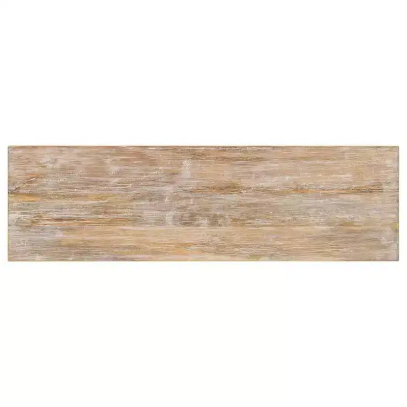 vidaXL Console Table 39,4x11,8x29,5 Bois de manguier massif