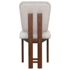 ModernLuxe Ensemble de salle à manger extensible 6 pièces pour 6 personnes, ensemble de salle à manger traditionnel avec table de cuisine, 4 chaises de salle à manger rembourrées et banc, Espresso+Beige