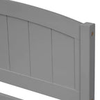Lit plate-forme blanc double avec deux tiroirs, design moderne, espace de rangement supplémentaire
