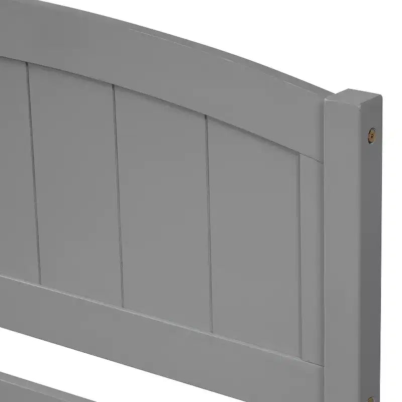 Lit plate-forme blanc double avec deux tiroirs, design moderne, espace de rangement supplémentaire
