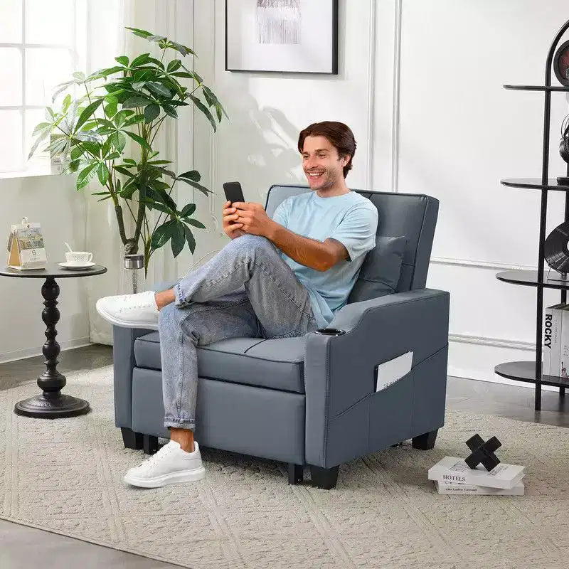 Karl Home |Canapé-lit simple de 89 cm de large
