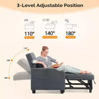 Karl Home |Canapé-lit simple de 89 cm de large