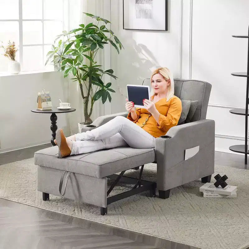 Karl Home |Canapé-lit simple de 89 cm de large