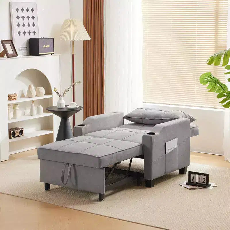 Karl Home |Canapé-lit simple de 89 cm de large