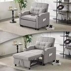Karl Home |Canapé-lit simple de 89 cm de large