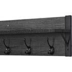 Meuble de rangement à chaussures peu encombrant, étagères à 4 niveaux + 2 tiroirs, meuble de rangement de 80 cm de large pour entrée avec crochets, design moderne