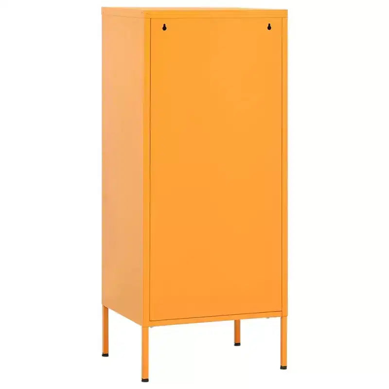 vidaXL Storage Cabinet Mustard Yellow 16.7x13.8x40 Steel