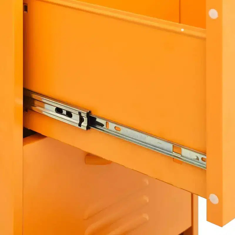 vidaXL Storage Cabinet Mustard Yellow 16.7x13.8x40 Steel