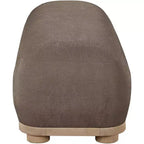 Meridian Furniture, Banc Calum en tissu chenille