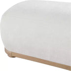 Meridian Furniture, Banc Calum en tissu chenille