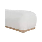Meridian Furniture, Banc Calum en tissu chenille
