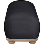 Meridian Furniture, Banc Calum en tissu chenille