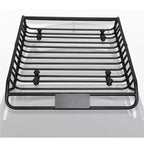 Panier de toit, 160x110x16 cm, porte-bagages en acier robuste - Capacité de charge 75 kg pour SUV, camion, voitures