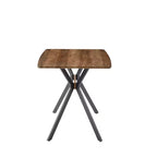 Table de salle à manger en bois moderne et minimaliste Okak pour cuisine et salle à manger