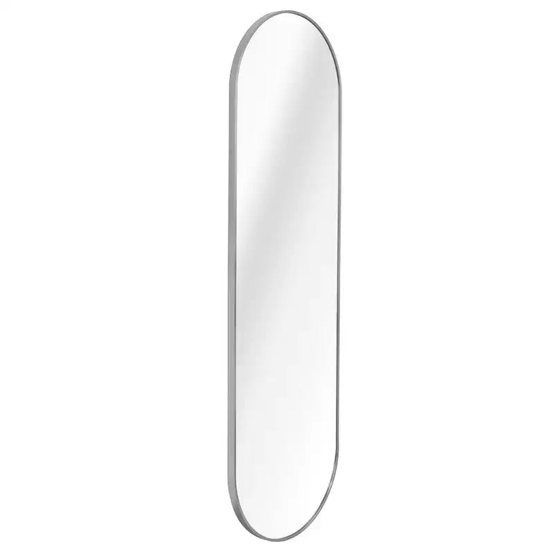 Miroir de sol Whisen 63x20 pouces en forme de pilule, design incassable