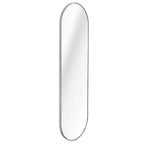 Miroir de sol Whisen 63x20 pouces en forme de pilule, design incassable