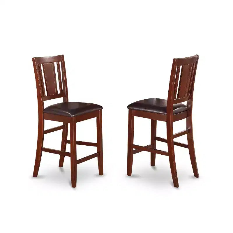 HomeStock Ensemble Table de Pub Belmont – Table de Bar et Tabourets de Cuisine
