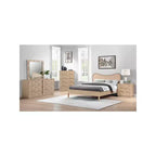 Meridian Furniture, Table de Chevet Naturelle Weave