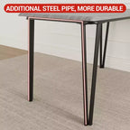 Dining Table for 4,Small Table & Chairs Set of 4,Square Dinette Set for 4,5 Piece Kitchen & Dining Room Sets for Small Space,Apartment,Home Office