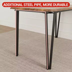 Dining Table for 4,Small Table & Chairs Set of 4,Square Dinette Set for 4,5 Piece Kitchen & Dining Room Sets for Small Space,Apartment,Home Office