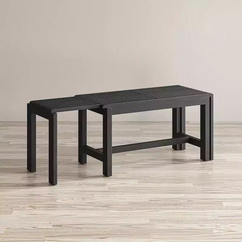 Jofran,Bradford Modern Extendable Solid Mango Hardwood Bench