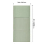 Tapis tatami japonais VEVOR, matelas tatami japonais pliable pleine grandeur (herbe de jonc naturelle), matelas de sol japonais avec envers antidérapant, vert