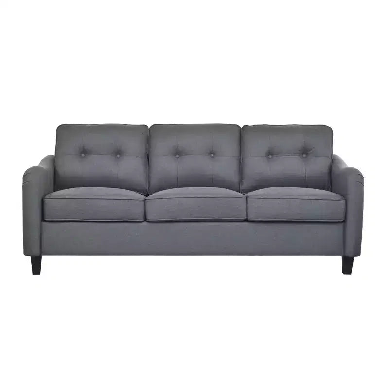 Ensemble de canapés capitonnés en tissu GDFStudio McLarnan contemporains 3 pièces