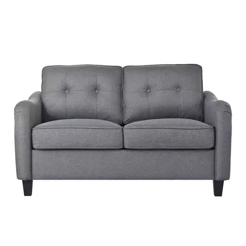 Ensemble de canapés capitonnés en tissu GDFStudio McLarnan contemporains 3 pièces