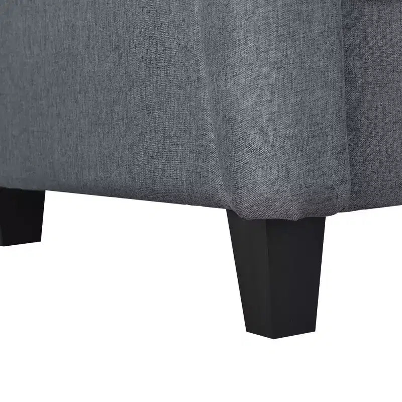 Ensemble de canapés capitonnés en tissu GDFStudio McLarnan contemporains 3 pièces