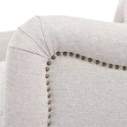 Ensemble de canapés capitonnés en tissu GDFStudio McLarnan contemporains 3 pièces