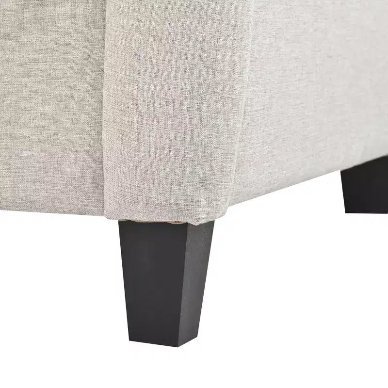 Ensemble de canapés capitonnés en tissu GDFStudio McLarnan contemporains 3 pièces