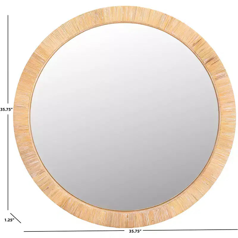 Miroir Mila - 35.8 x 35.8 - MRR9001 - Naturel - Safavieh