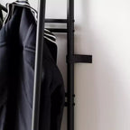 4-in-1 Hall Tree with Bench and Shoe Storage, Entryway Coat Rack with Hooks, Shelf, and Metal Frame Organizer