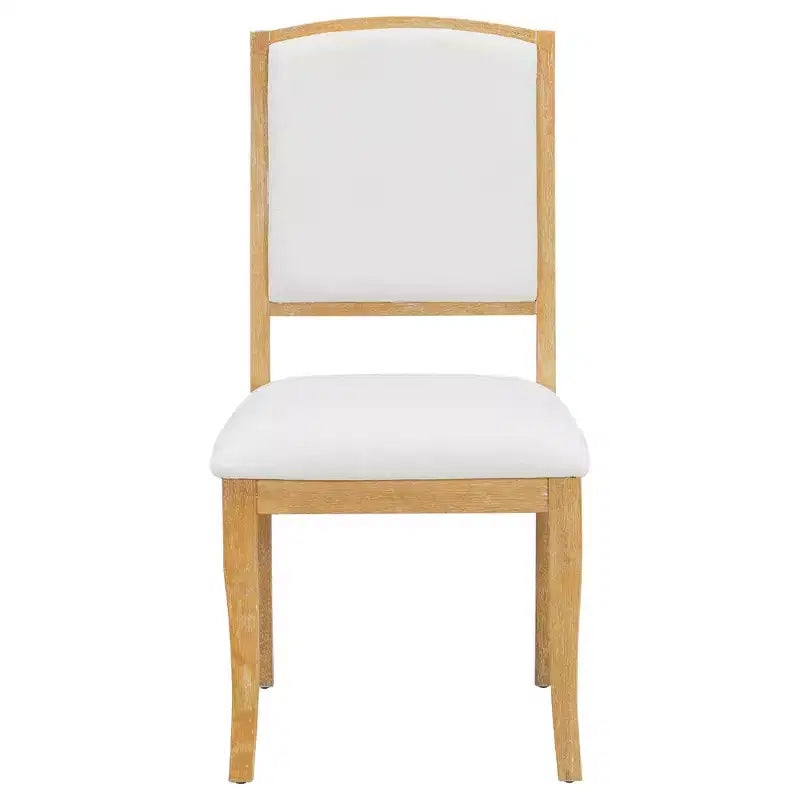 Ensemble de salle à manger rond extensible Whisen Farmhouse avec 4 chaises