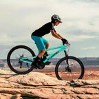 NAYSAYE Vélo de montagne 26 pouces Cadre en acier 21 vitesses Fourche suspendue Vélo adulte pour l'extérieur, Bleu, 68.00*27.00*38.00