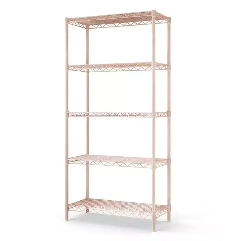 Karl Home 5 Tier Storage Rack Wire Shelving Unit Storage Shelves Black