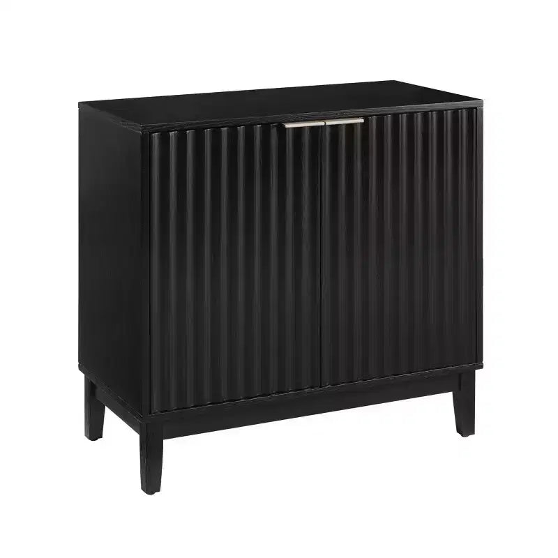 Meuble de rangement moderne Okak, meuble d'entrée à 2 portes, meuble décoratif pour le salon, le bureau, l'entrée