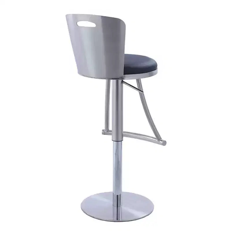 Tabouret réglable en hauteur, dossier métal, Chintaly Imports