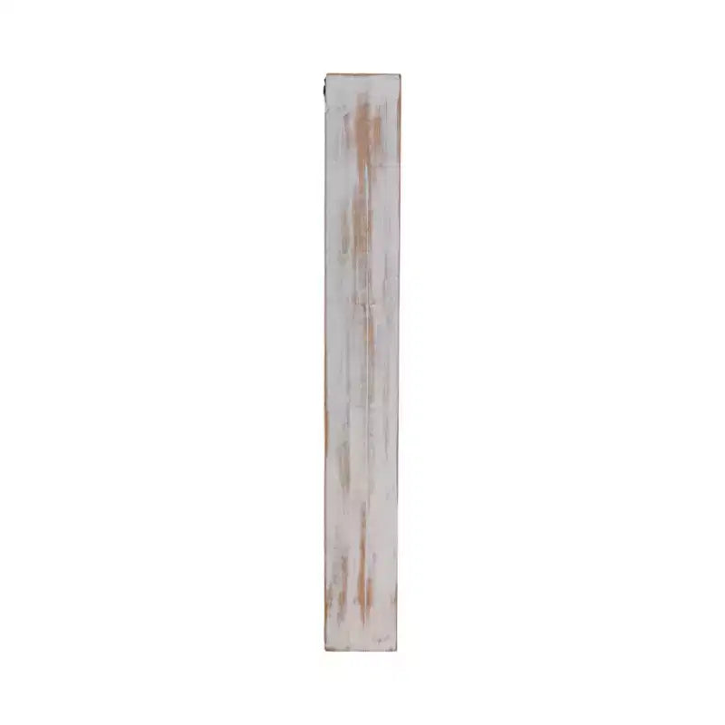Modern Geometric Wall Shelf - Multi-Tier Decorative Wood Storage Rack - Casual Home Style for Living Room, Bedroom, Office