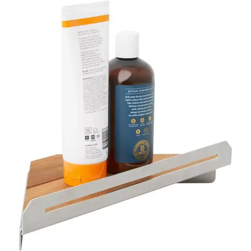 Seachrome Floating Corner Shower Shelf